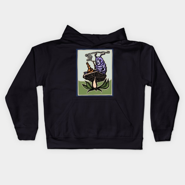 The Caterpillar Kids Hoodie by JSnipe